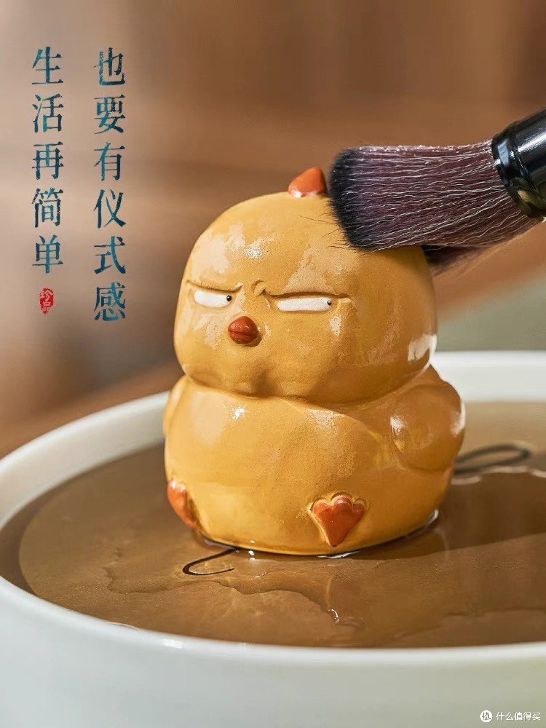 怀润吉手工紫砂小鸟茶宠——唤醒茶桌的生机