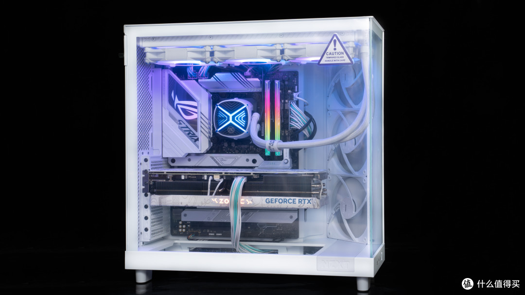 年终奖献给纯白海景房，ROG Z790-A WIFI S吹雪+索泰RTX 4070 Ti+恩杰H6 Flow装机分享