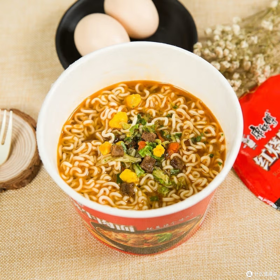 康师傅方便面,一碗热腾腾的幸福滋味!