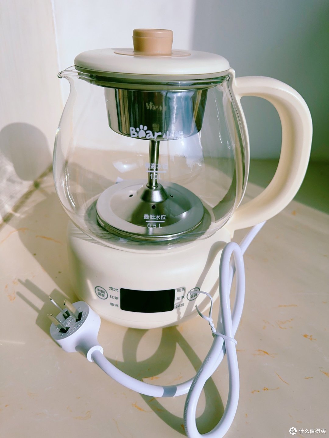 轻松泡出好茶，小熊煮茶器让泡茶变得简单！