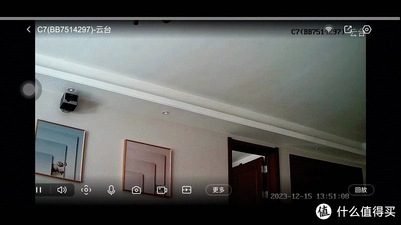双摄长焦广角，拿捏室内无死角-萤石C7室内云台摄像机双摄AI版