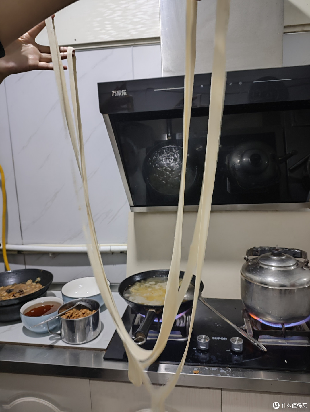 炸葱花羊油,做烩面,让老爸老妈也尝尝!
