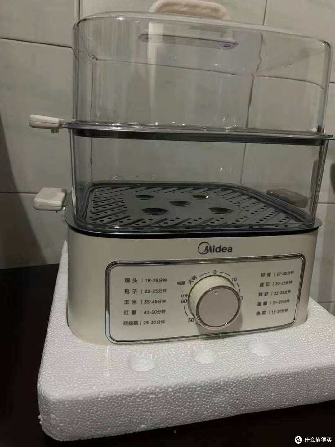 美的(Midea)电蒸锅 电煮锅 电火锅 多功能锅家用电锅蒸包子锅电热锅10.8升三层大容量多用途