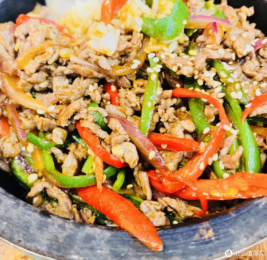 宅家跨年来一锅美味的石锅拌饭,真滴美