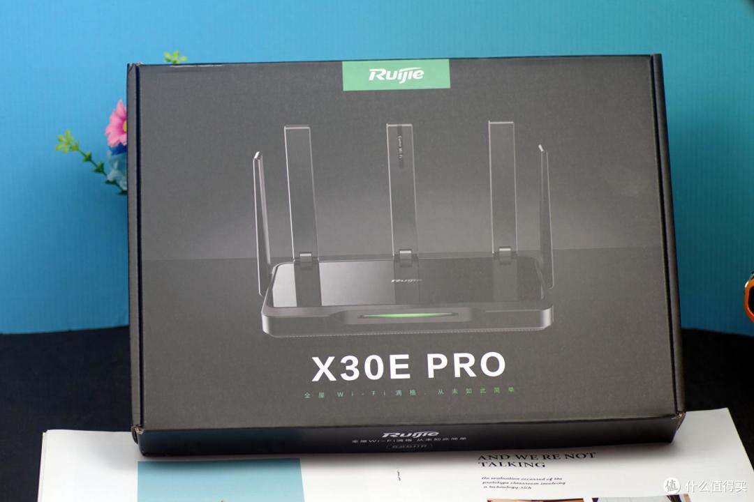 双频千兆WIFI6,告别延迟,游戏快人一步,锐捷黑豹电竞路由器