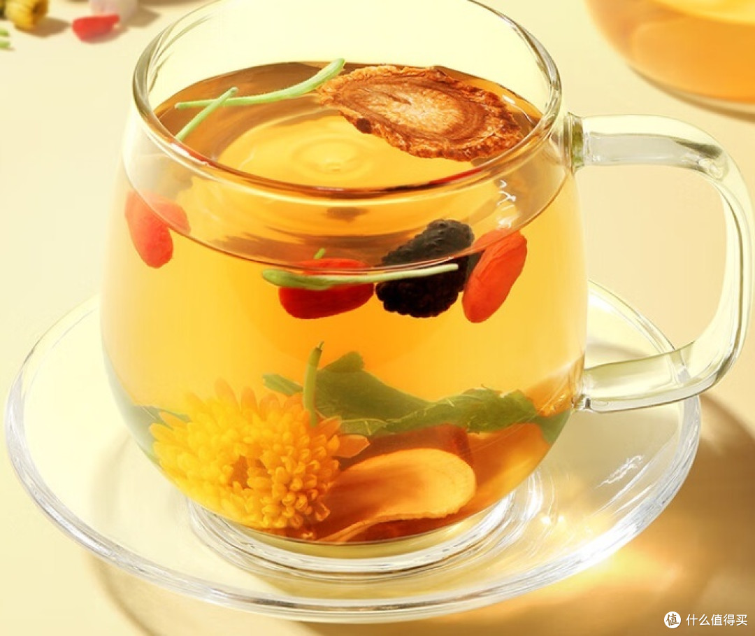 同仁堂 人参菊花枸杞茶,养护心肝