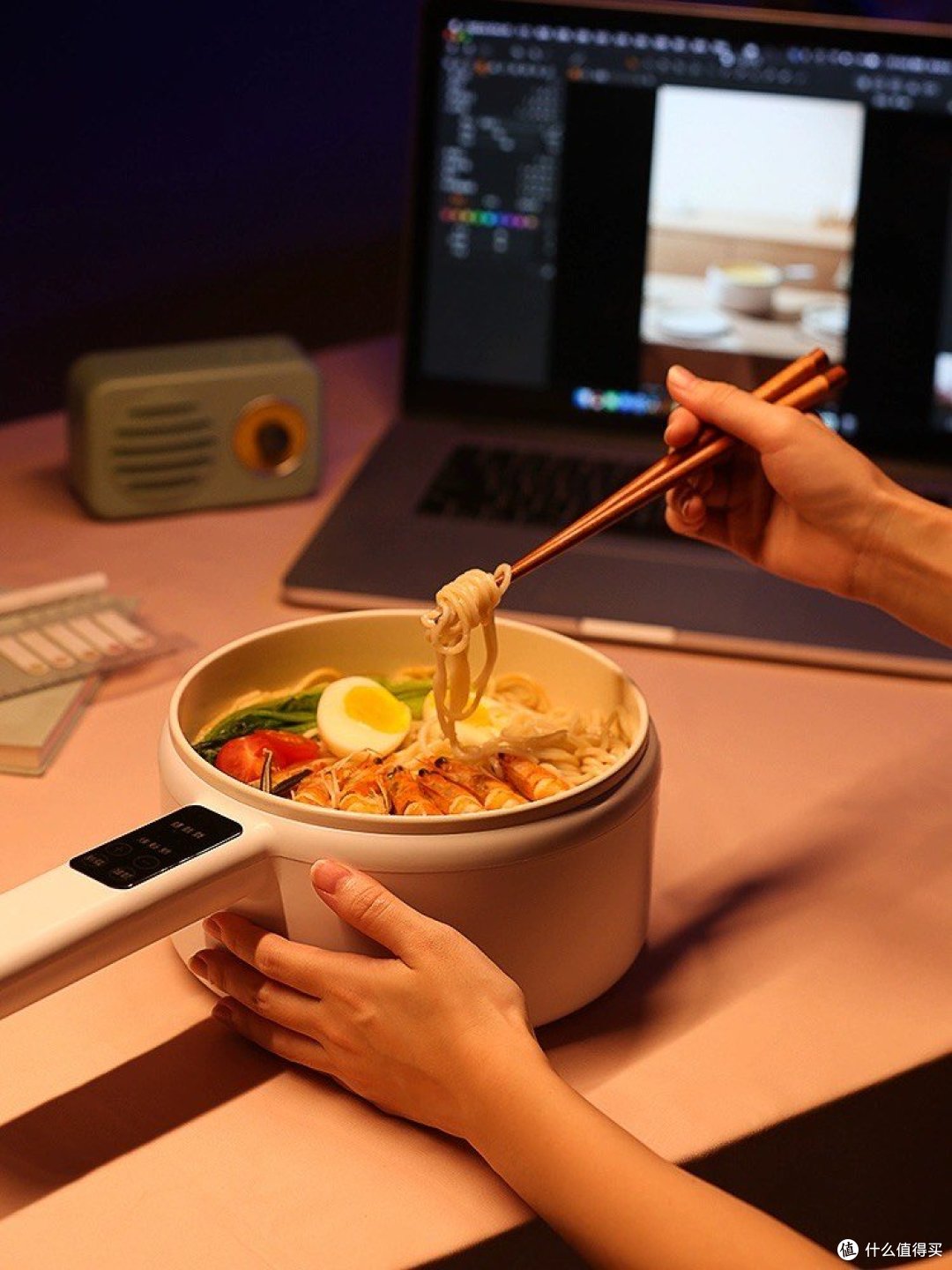 一人食"必备!小巧电煮锅,轻松搞定美味佳肴!