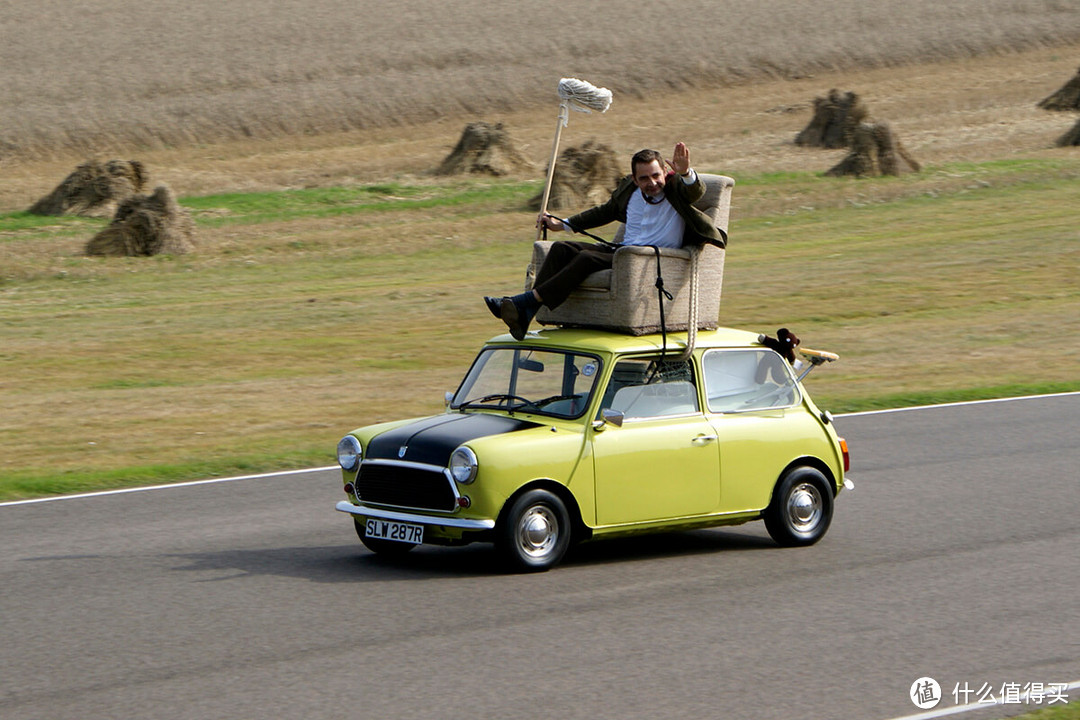 Mr.Bean and his Austin Mini