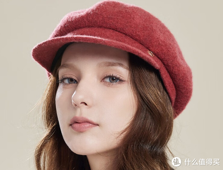 玖慕（JIUMU）纯羊毛画家帽MY134 ：足够温暖，结合时尚与实用