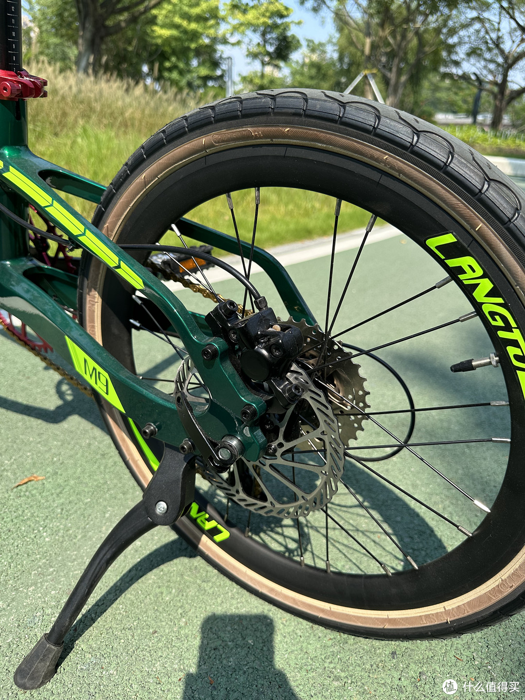 狼途M9 20寸镁合金一体锻造折叠自行车 重新定义 炫酷出门！