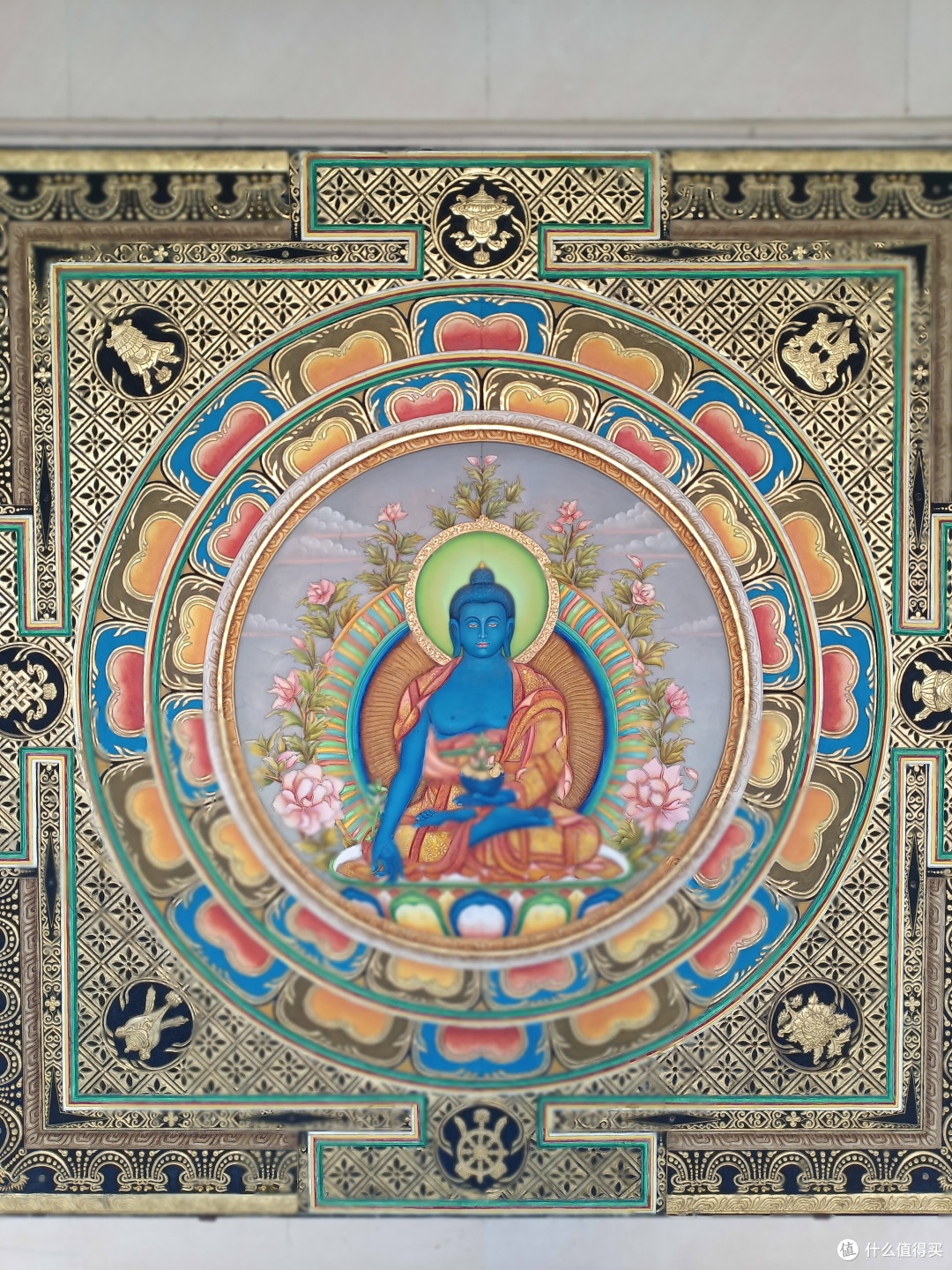 印度寺庙里好多这种壁画，非常好看