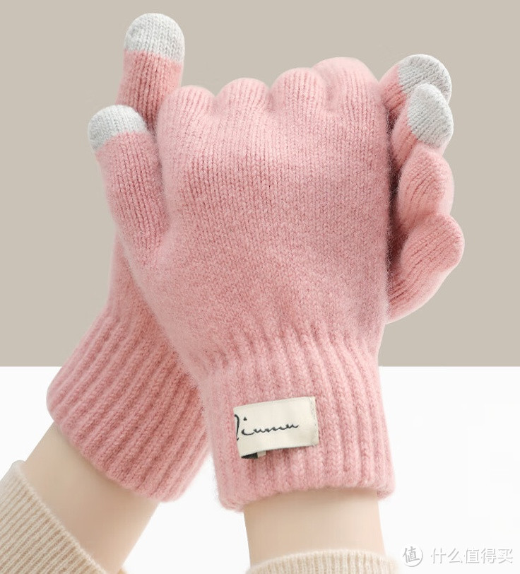 温暖与便利的选择——玖慕（JIUMU）女款触屏羊毛保暖手套 GLW015