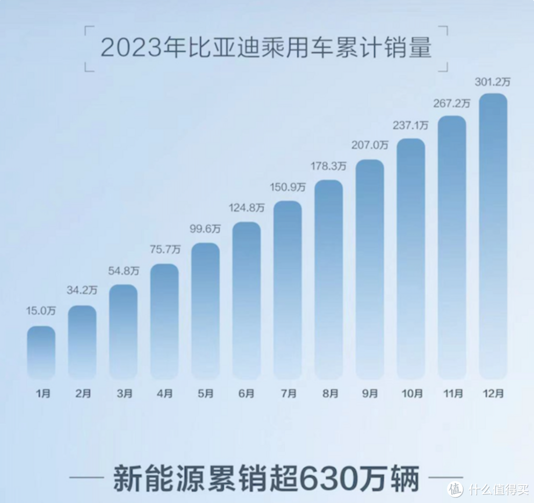 2024车辆销量冠军花落比亚迪到底意味着什么？