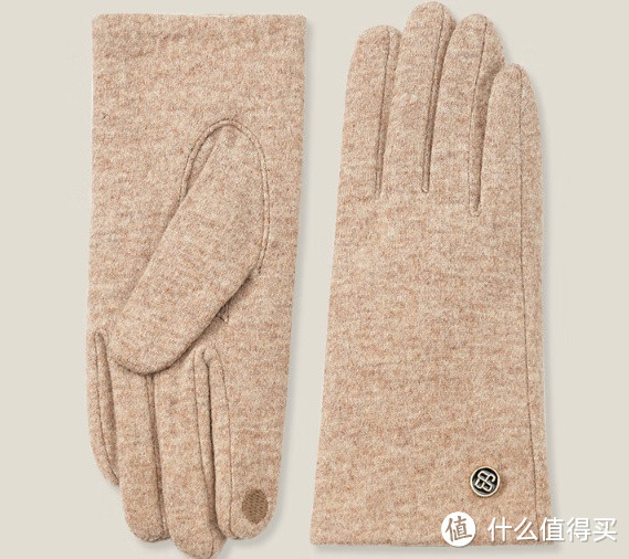  玖慕(JIUMU)羊毛保暖触屏手套 GLW051——柔软羊毛，触屏便捷