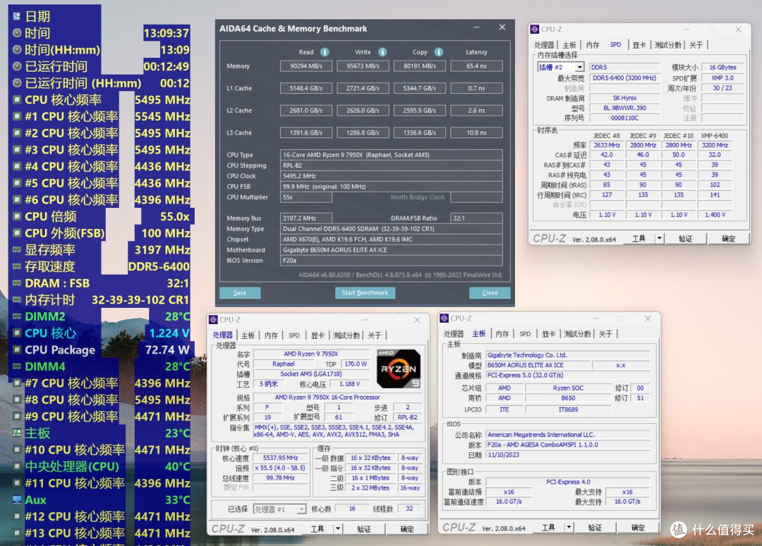 AMD粉丝专属，白色主题装机性能爆表！技嘉B650M冰雕主板评测