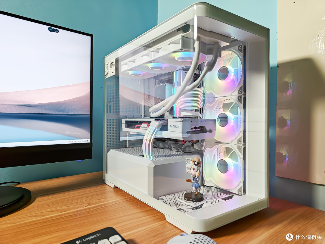 AMD粉丝专属，白色主题装机性能爆表！技嘉B650M冰雕主板评测
