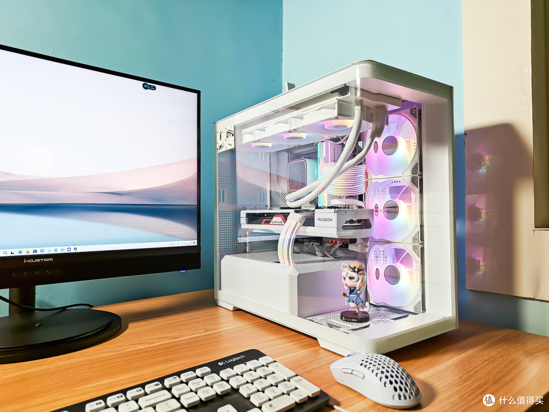 AMD粉丝专属，白色主题装机性能爆表！技嘉B650M冰雕主板评测