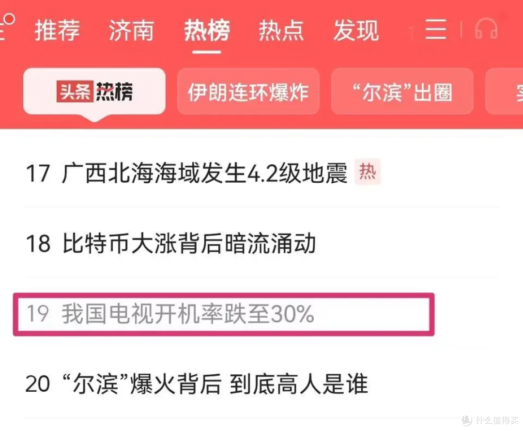 流媒体收费,厂家背锅,电视开机率跌至30%,你家电视多久没开了?