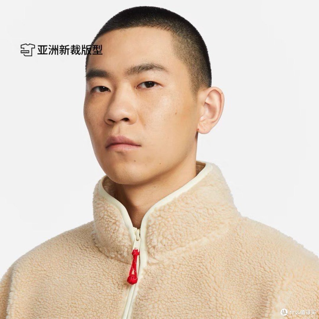 NIKE SPORTSWEAR 男子仿羊羔绒夹克,唤醒你内心的"龙"🔥