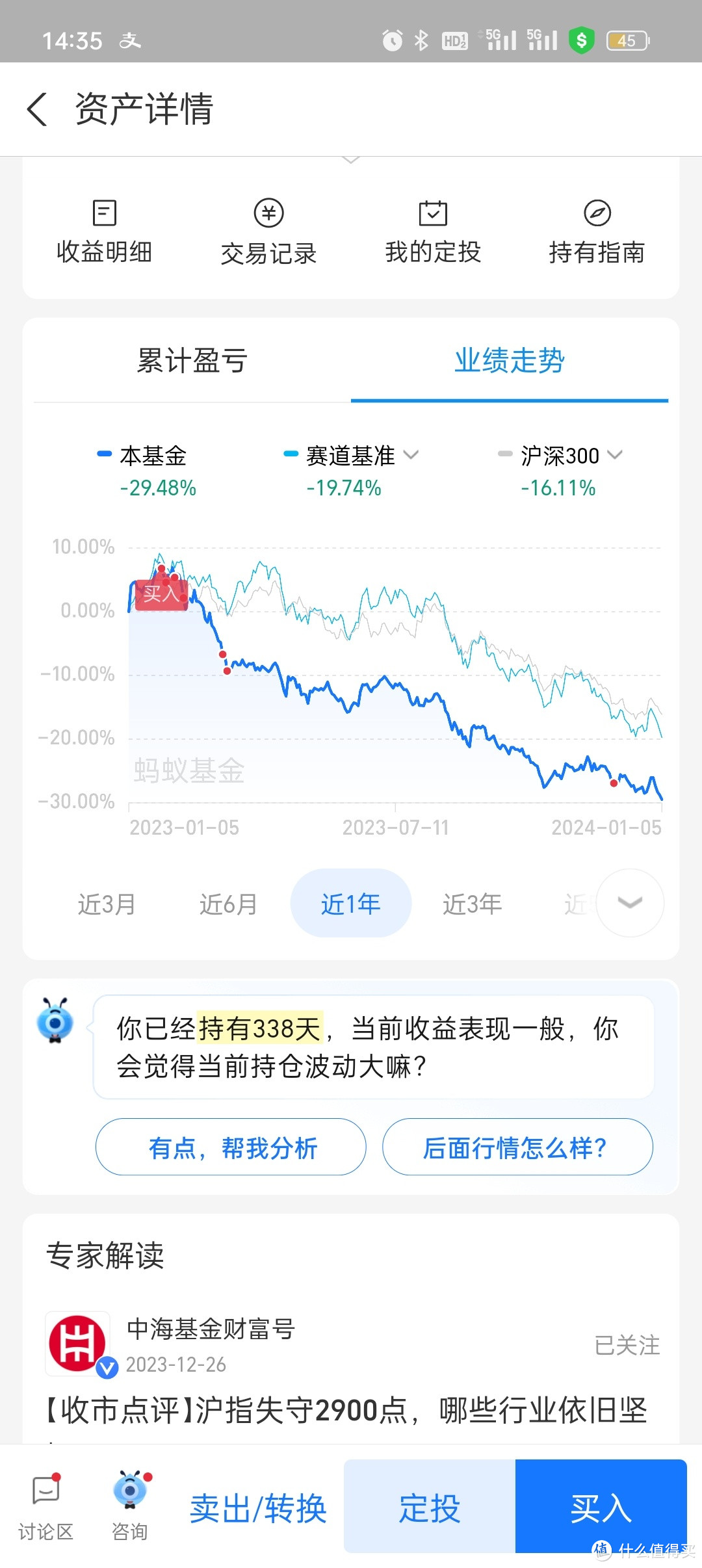 只要选择相信，你就还有机会，记2023年的小白理财生涯！