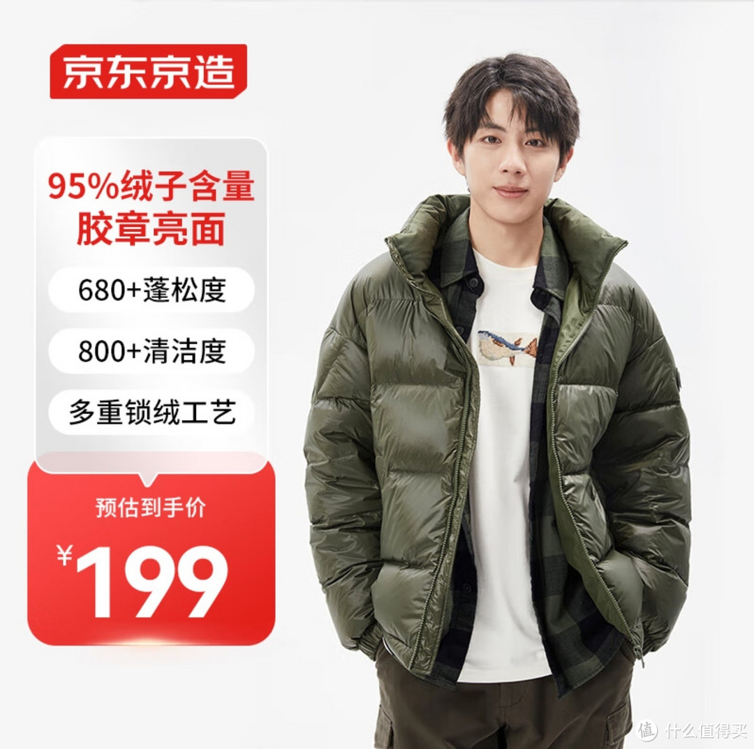 羽绒服神价，售价129元，90％绒，680蓬，充绒量400克，90％鹅绒+1000蓬，京东自营12款神价羽绒服总汇