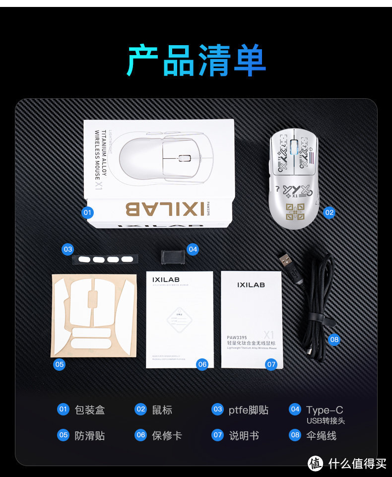 IXILAB推出X1钛镁合金鼠标，279起步“只因你钛镁”，这个鼠标你买单吗？