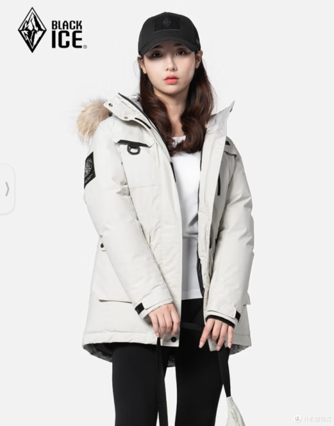 700蓬鹅绒温暖如春黑冰女款羽绒服户外必备神器