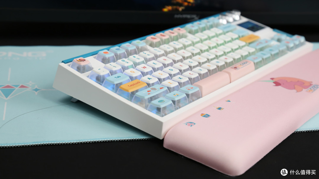 SKYLOONG小呆虫GK87 pro V2机械键盘评测:彩屏升级,功能更强