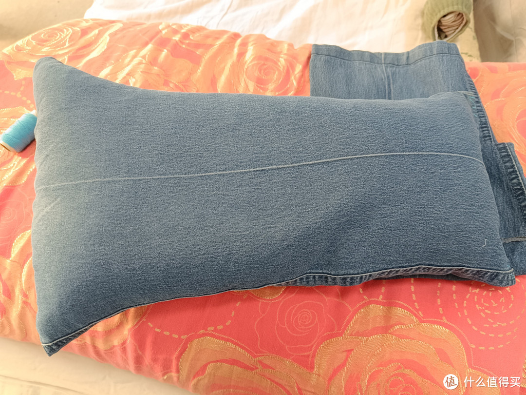 牛仔裤腿荞麦枕，节约实惠又实用