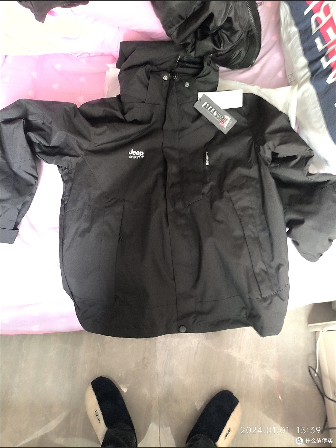 Jeep吉普冲锋衣:男款三合一冬季保暖神器