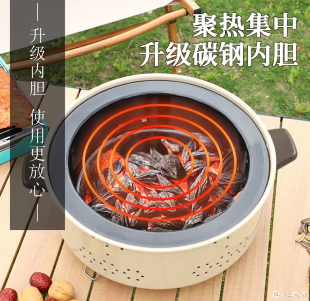 一边烤火一边喝茶，严寒也挡不住的惬意