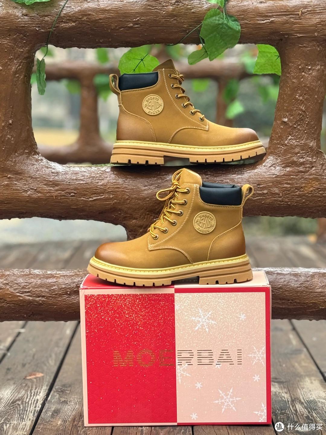 秋冬出街一双“大黄靴”怎么少得了——摩蓓MOERBAI经典大黄靴/马丁靴体验分享