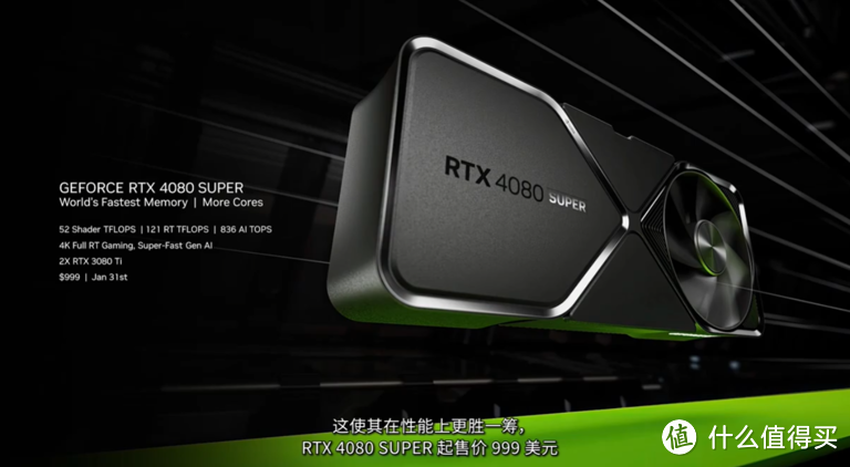 老黄RTX 40 SUPER 系列发布:加量又减价?4899 元起