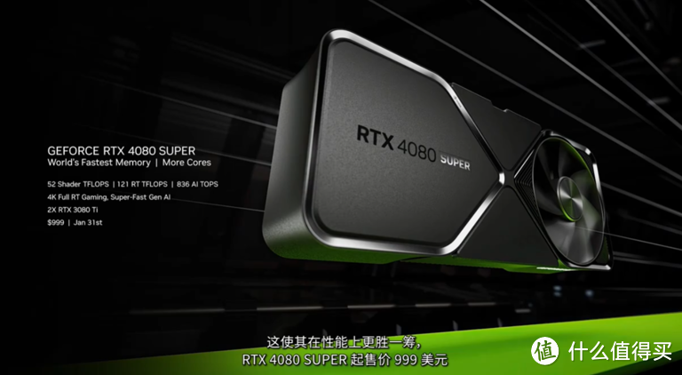 老黄RTX 40 SUPER 系列发布：加量又减价？4899 元起