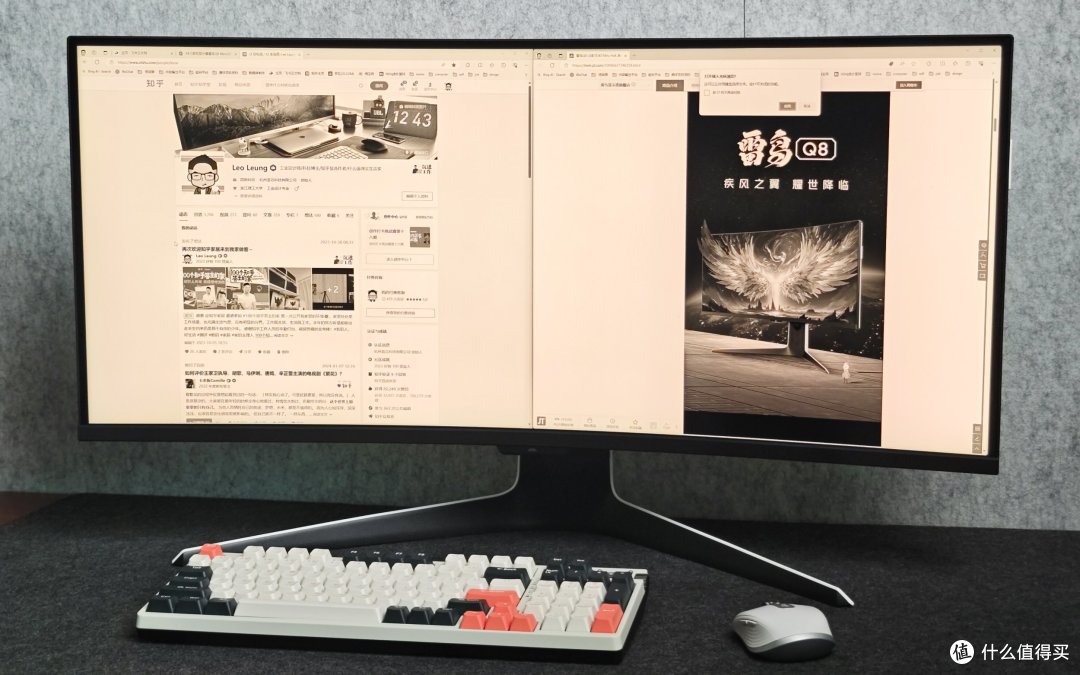 雷鸟Q8 MiniLED超宽曲面显示器测评:HDR1400认证游戏观影新选择!