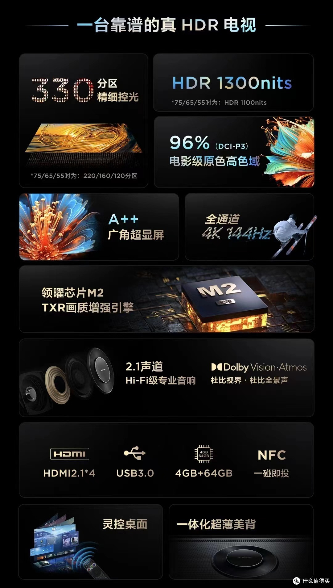 TCL Mini LED电视:精细控光、高对比度,引领画质新境界