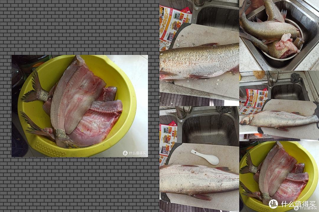 年味经典糍粑鱼：三条60厘米以上的大白刁鱼，除了直接煎新鲜整条外的另一种做法