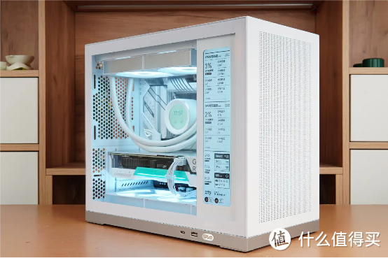 水冷、机箱都带屏幕会是一种什么效果？i5-14600K+RTX4060Ti+闪鳞G500装机展示