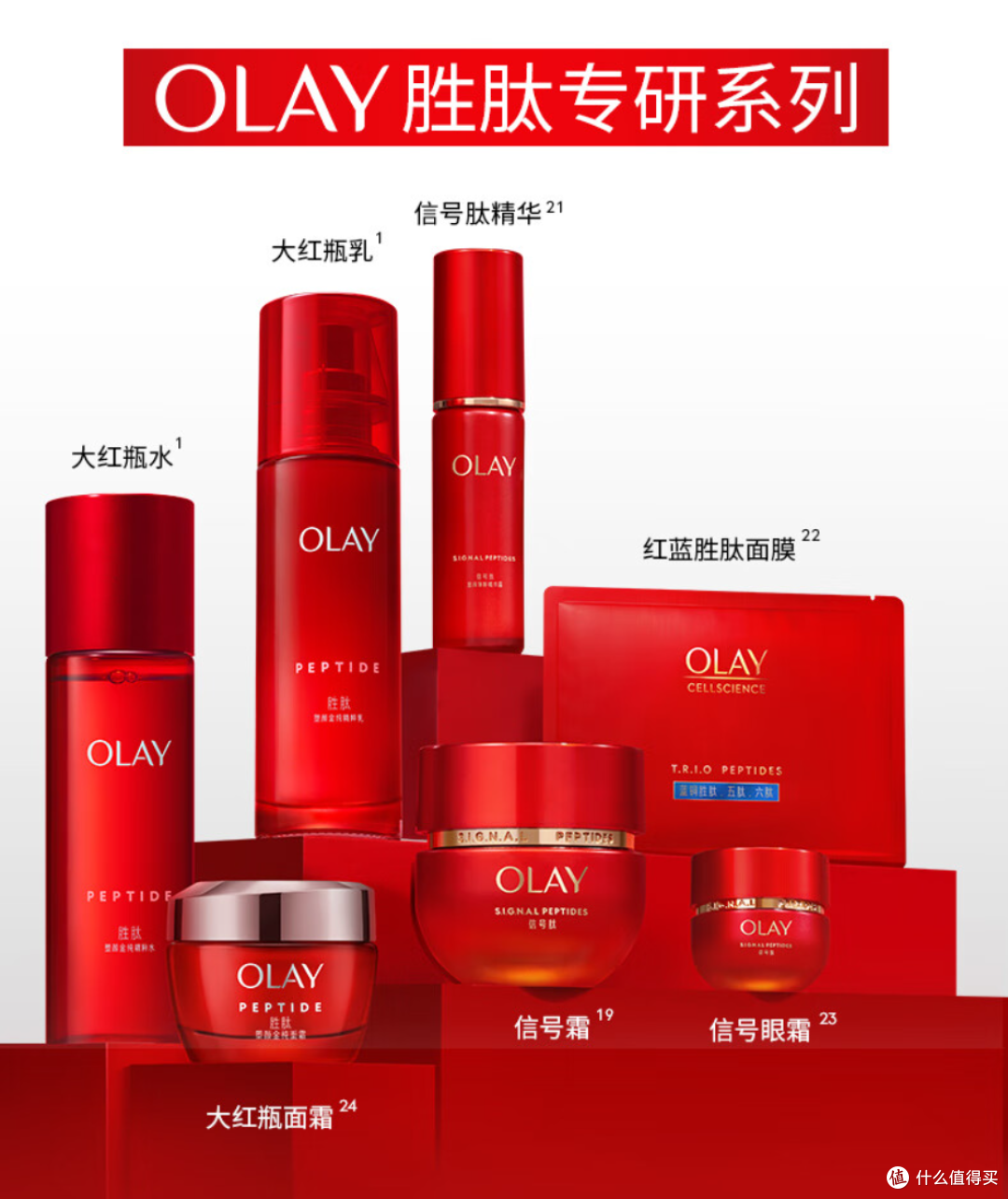 新年限定礼盒推荐：OLAY超红胜肽家族——让肌肤焕发光彩，把美运传递下来