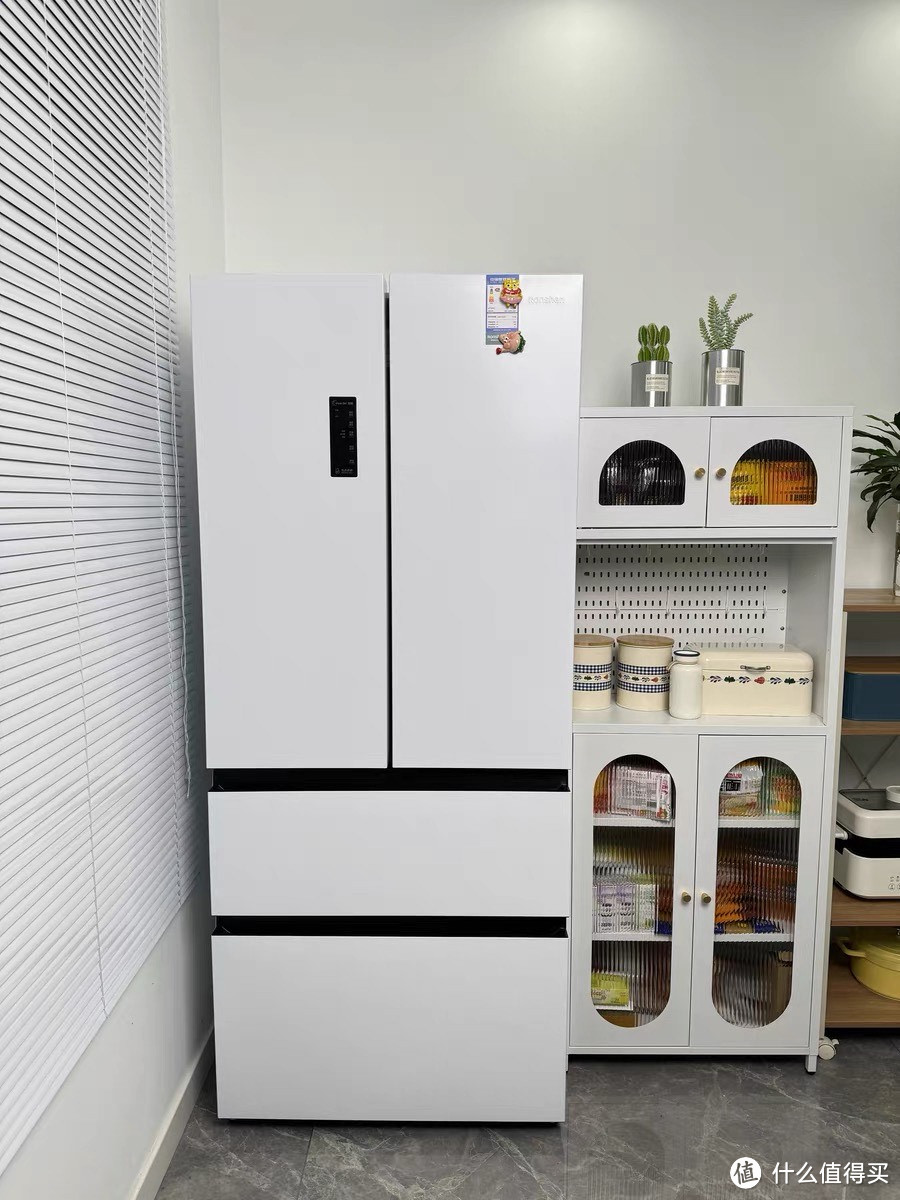 容声509L法式多门四门双系统白色无霜一级超薄家用电冰箱