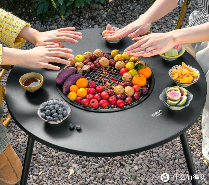 一炉多用,品茶烤火,享受冬日温暖——原始人 围炉煮茶套装