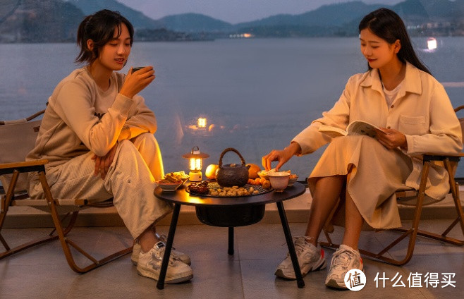 一炉多用,品茶烤火,享受冬日温暖——原始人 围炉煮茶套装