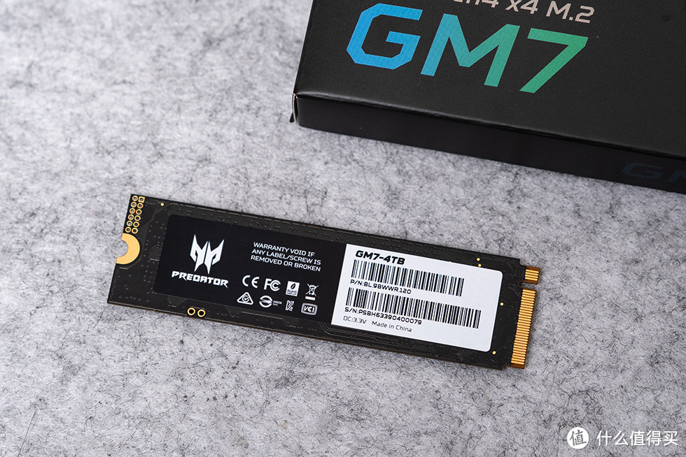 宏碁掠夺者 GM7 4TB SSD :大容量m.2存储的性价比之选