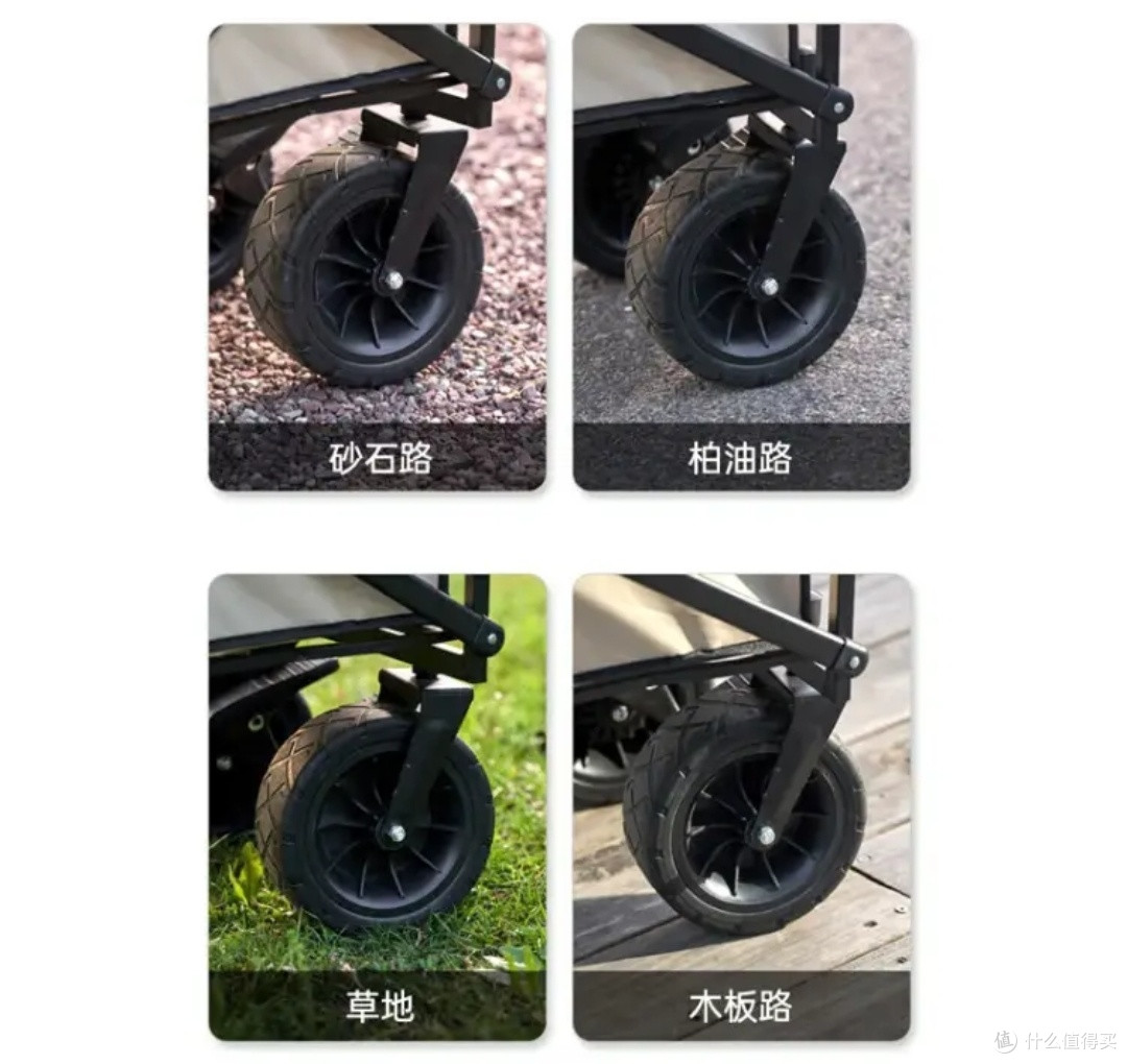 野外探险必备！超轻便户外露营小推车