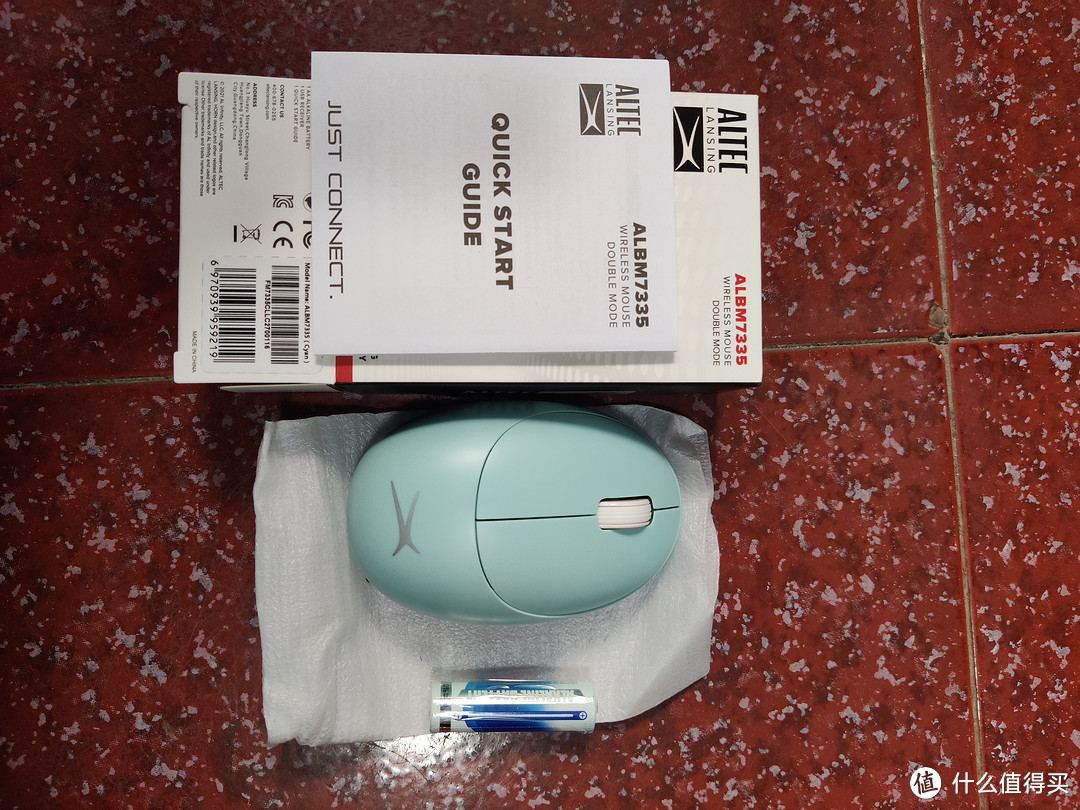 科学捡漏:老美大牌ALTEC无线双模鼠标2.4G+蓝牙5.1三挡DPI调节静音办公鼠标