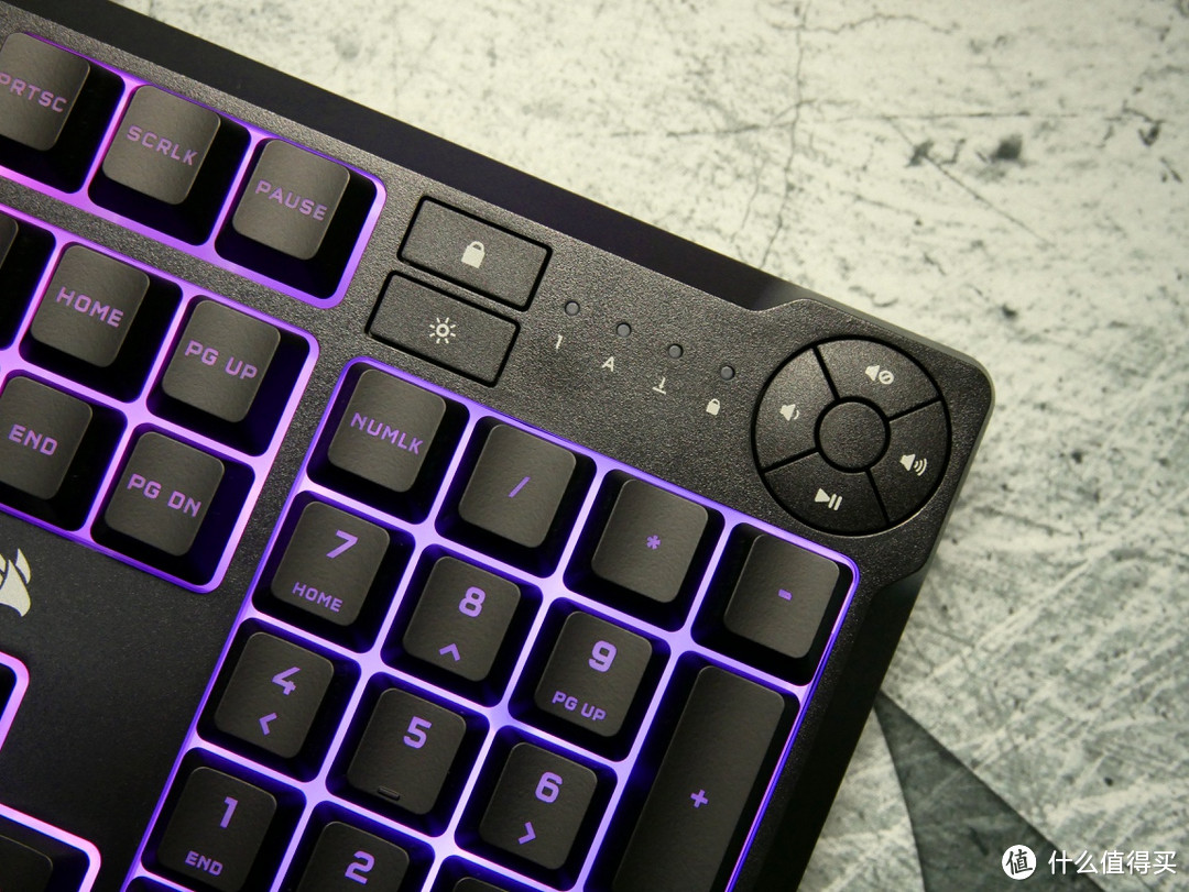 2024年的薄膜键盘——海盗船 K55 CORE 游戏键盘