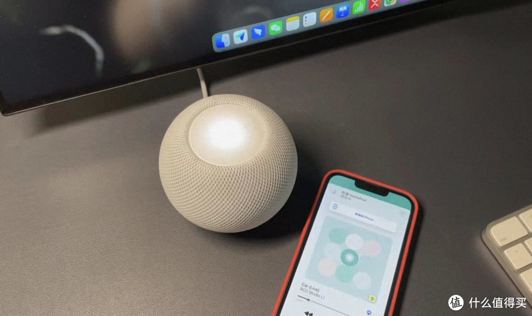 Apple HomePod mini 智能蓝牙音箱 - 精致小巧，智能生活的音乐魔方