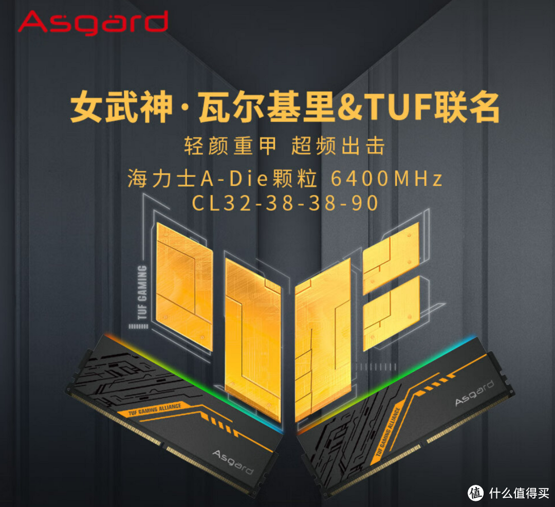 电脑跑不动Epic送的游戏？看看阿斯加特TUF联名的DDR5内存吧！16X2够high！