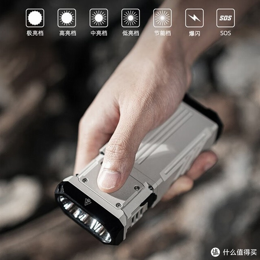 支持USB-C 27W快充,务本推出X1 12000流明强光手电