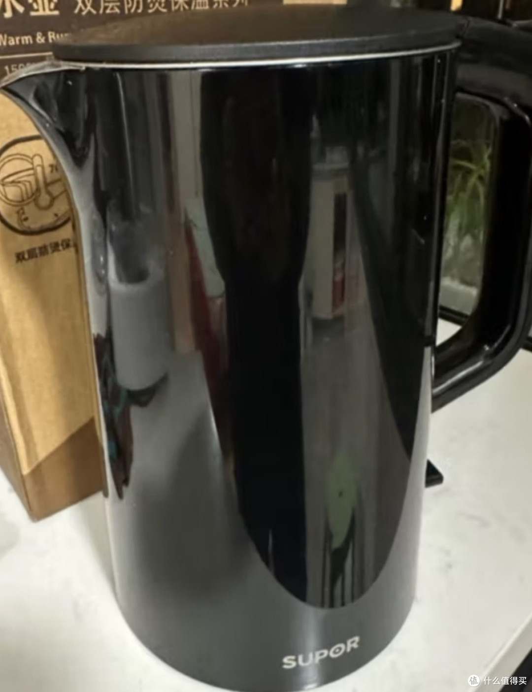 苏泊尔电水壶,快速烧水,双层防烫!